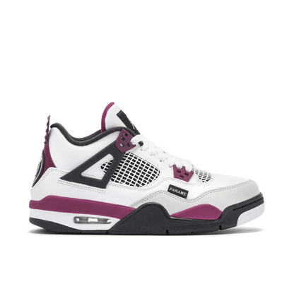 Jordan 4 Retro x PSG White Neutral Grey Bordeaux [ GS ]