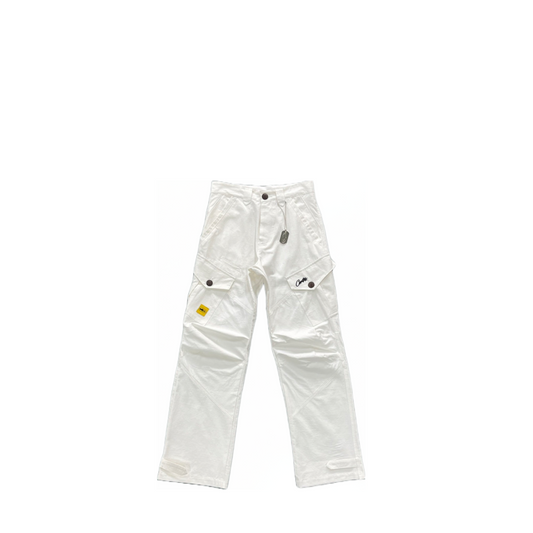 Corteiz Storm Cargo Pants - WHITE
