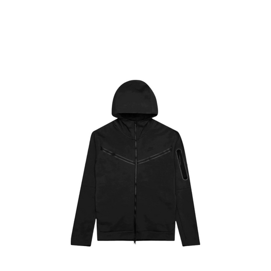 Nike Tech Fleece Hoodie - BLACK (3RD GEN)
