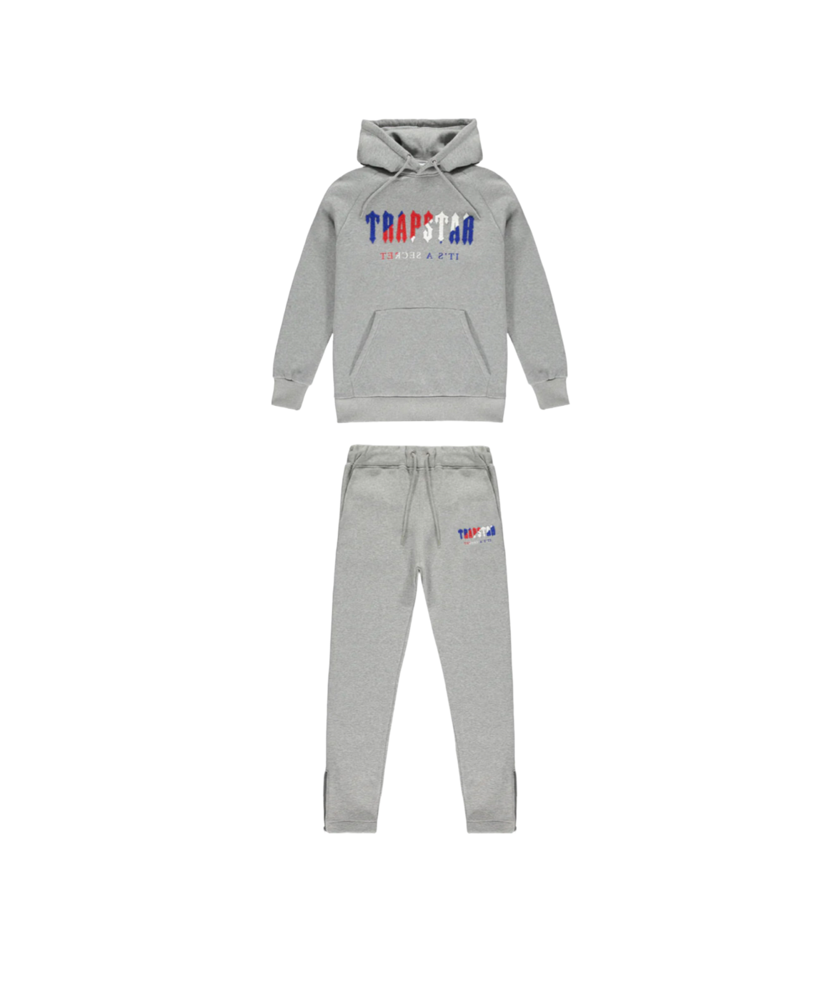 Trapstar Chenille Decoded Tracksuit - GREY REVOLUTION