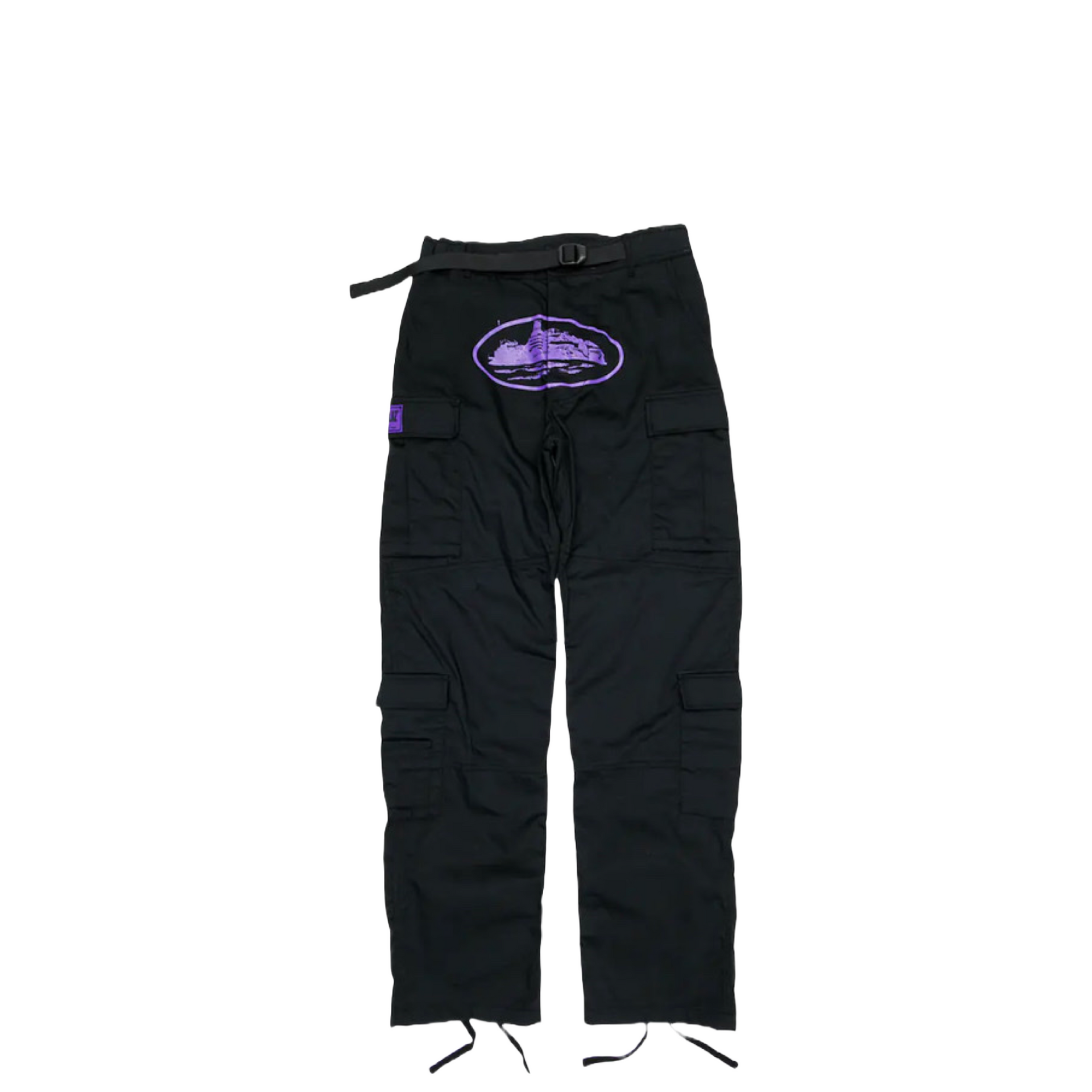 Corteiz Alcatraz Cargo Pants - PURPLE – Source Of Course