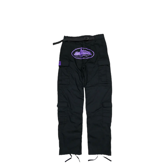 Corteiz Alcatraz Cargo Pants - PURPLE