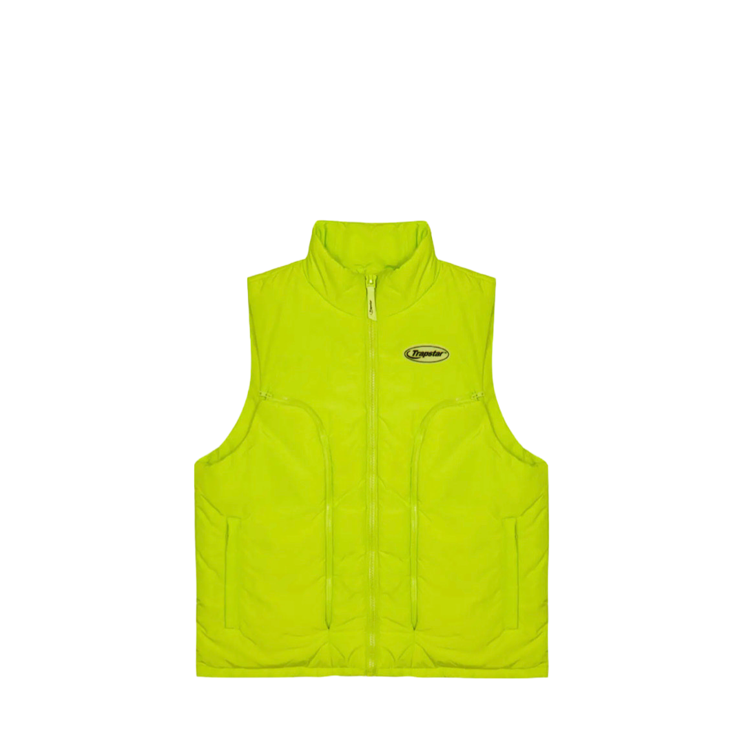 Trapstar Hyperdrive Gilet - LIME/BLACK