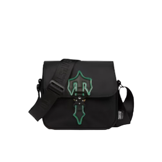 Trapstar Messenger Bag 1.0 - BLACK/GREEN