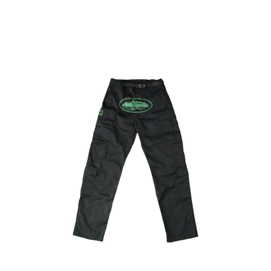 Corteiz Alcatraz Cargo Pants - GREEN