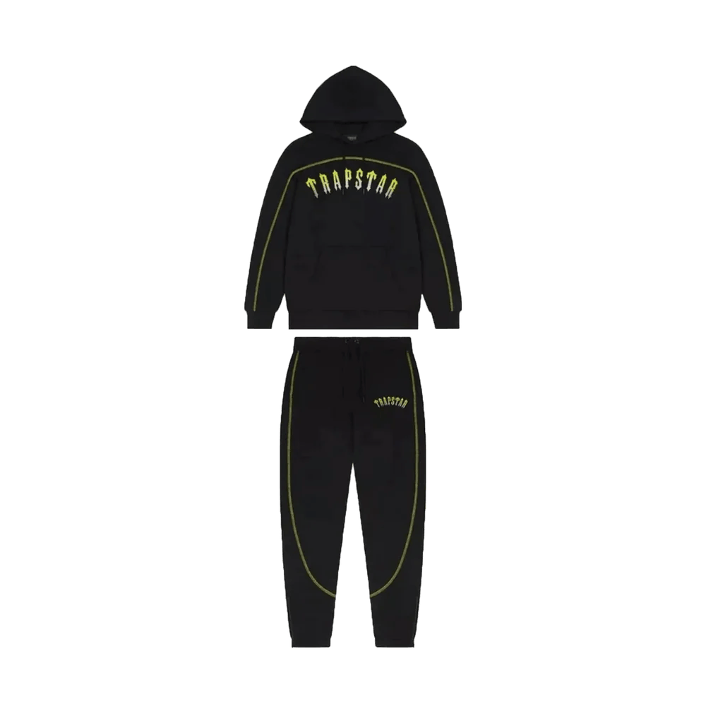 Trapstar x Central Cee Tracksuit - BLACK / YELLOW